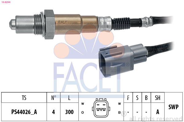 FACET 10.8294 Sonda lambda