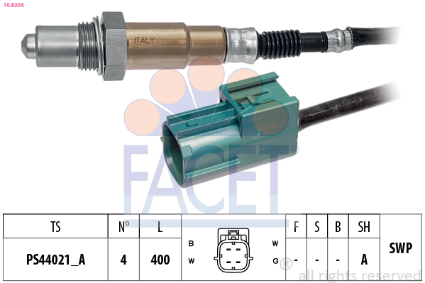 FACET 10.8304 Sonde lambda