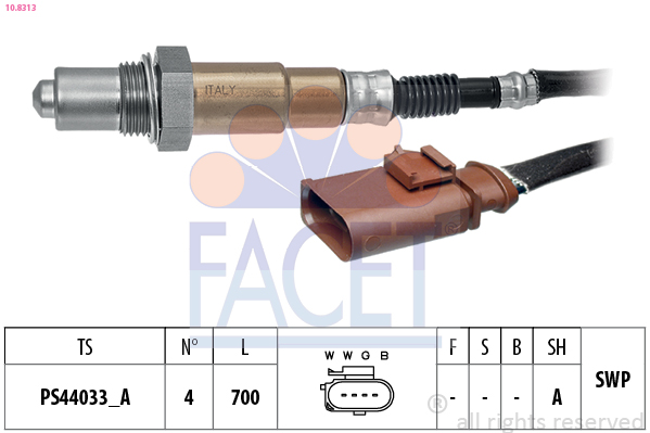 FACET 10.8313 Sonde lambda