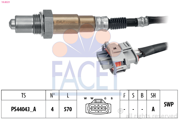 FACET 10.8321 حساس لمبدا