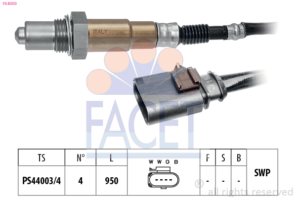 FACET 10.8350 Sonde lambda