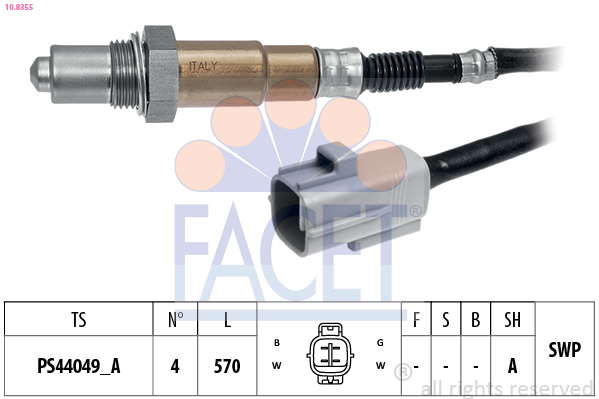 FACET 10.8355 Sonda Lambda