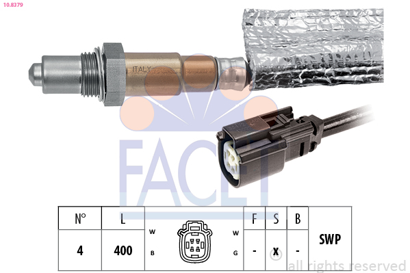 FACET 10.8379 Sonde lambda