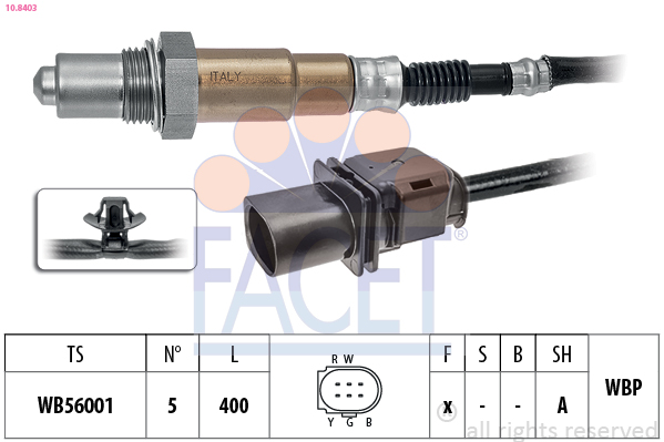 FACET 10.8403 Sonda lambda