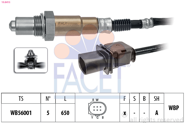 FACET 10.8415 Αισθητήρας λάμδα