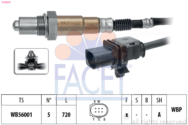 FACET 10.8424 Sonde lambda