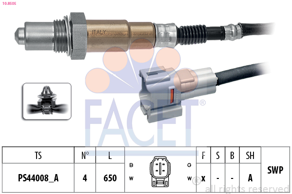 FACET 10.8505 Sonda lambda