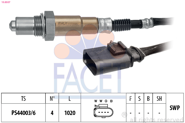 FACET 10.8507 Sonde lambda