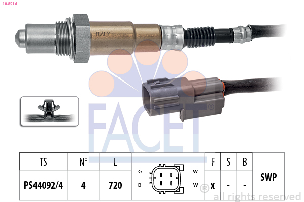 FACET 10.8514 حساس لمبدا