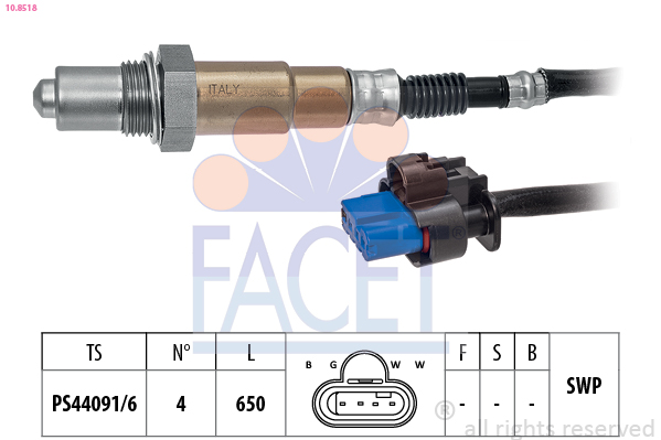 FACET 10.8518 Sonde lambda