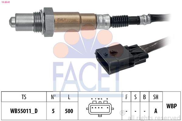 FACET 10.8541 Lambda sensörü