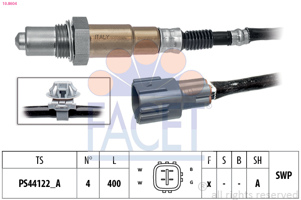 FACET 10.8604 Made in Italy...