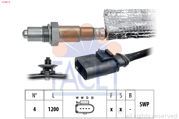 FACET 10.8614 Made in Italy...
