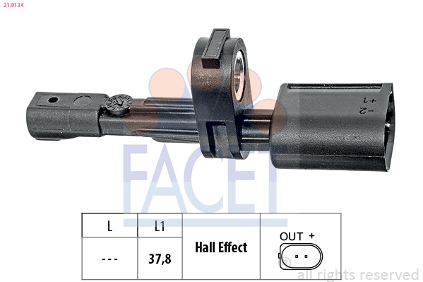 FACET 21.0134 حساس، سرعة...