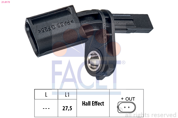 FACET 21.0173 Sensor,...