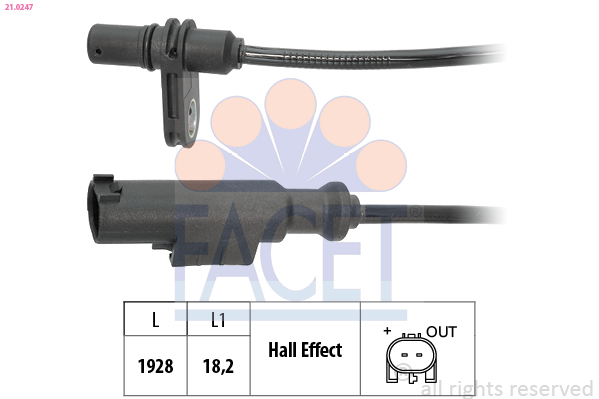 FACET 21.0247 Made in Italy...