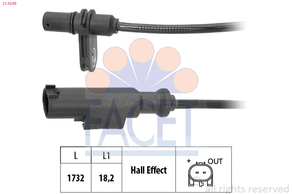 FACET 21.0249 Made in Italy...