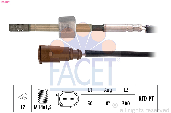 FACET 22.0149 Sensor,...