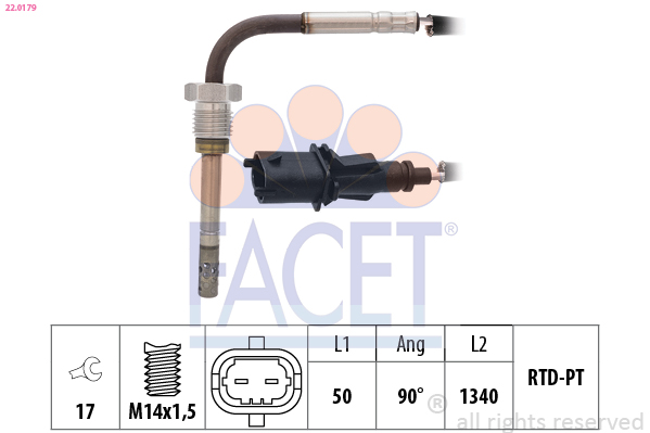 FACET 22.0179 Sensor, temp....