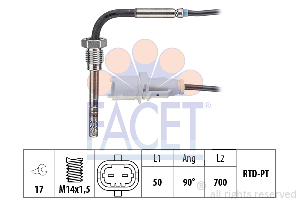 FACET 22.0181 Capteur,...