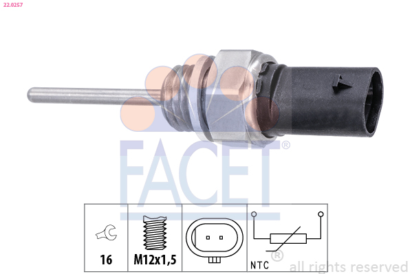 FACET 22.0257 Sensor,...