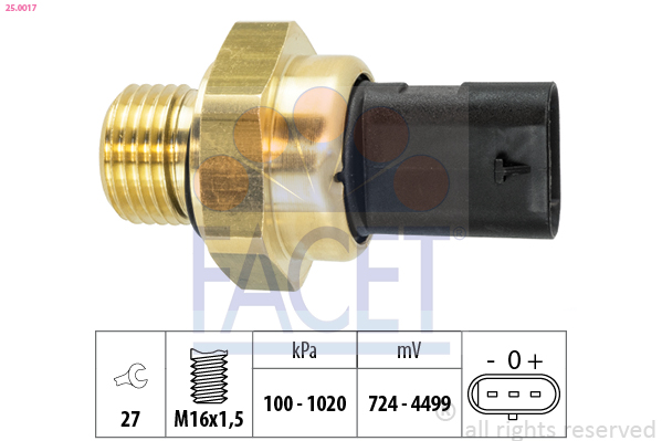 FACET 25.0017 Made in Italy...