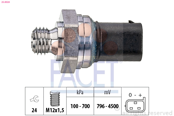 FACET 25.0028 Made in Italy...