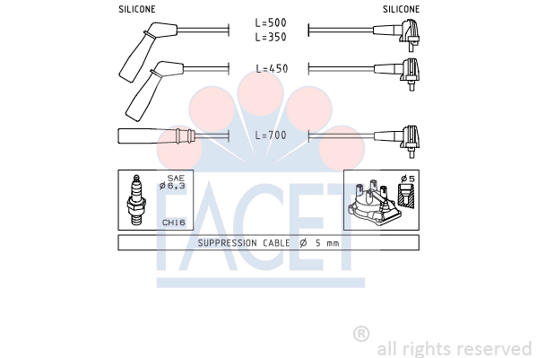 FACET 4.9393 Juego de...