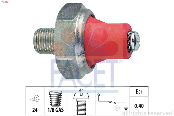 FACET 7.0014 Interruttore a...