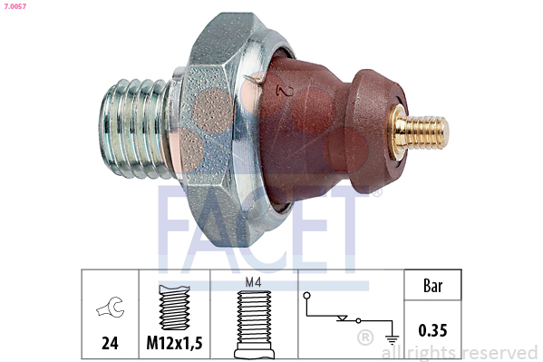 FACET 7.0057 Interruptor de...