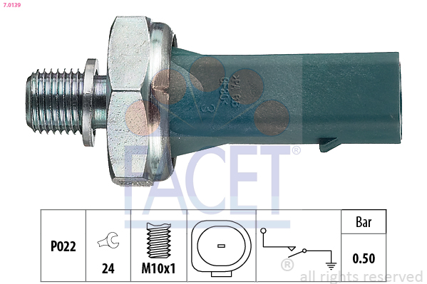 FACET 7.0139 Oil Pressure...