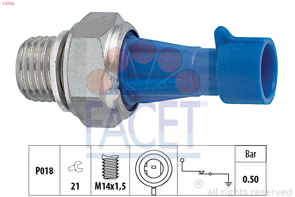 FACET 7.0143 Oil Pressure...