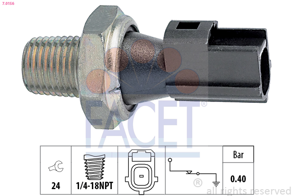 FACET 7.0156 Oil Pressure...