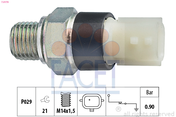 FACET 7.0179 Interruptor de...