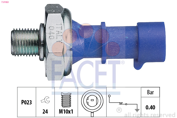 FACET 7.0183 Interruptor de...