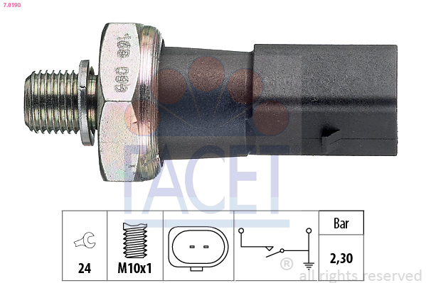 FACET 7.0190 Oil Pressure...