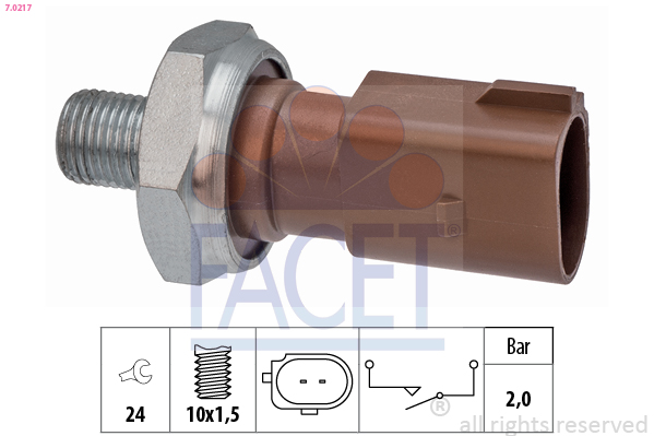 FACET 7.0217 Interruptor de...