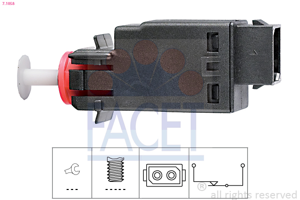 FACET 7.1058 Brake Light...