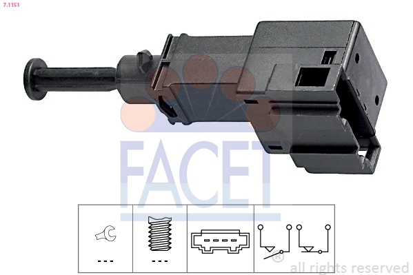 FACET 7.1151 Interruttore...