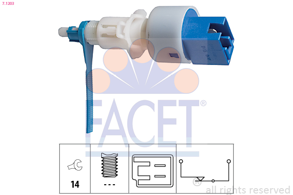 FACET 7.1203 Conmutador,...