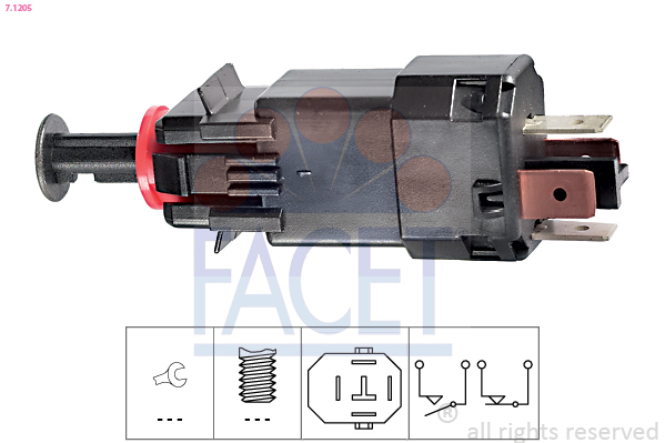 FACET 7.1205 Brake Light...