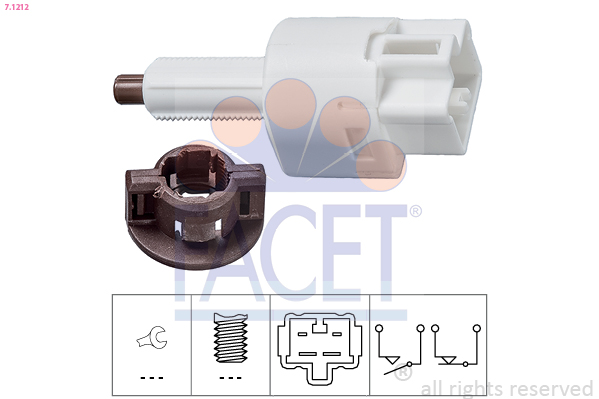 FACET 7.1212 Brake Light...