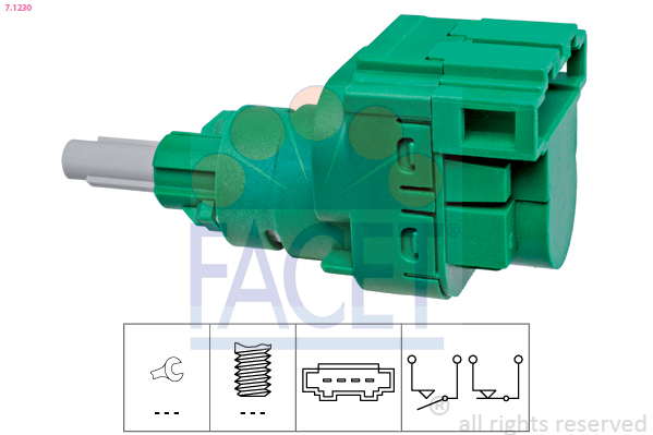 FACET 7.1230 Διακόπτης,...