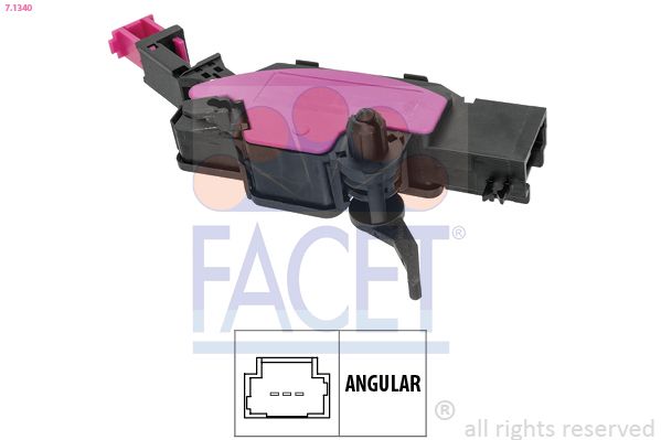 FACET 7.1340 Pedal Travel Sensor, clutch pedal