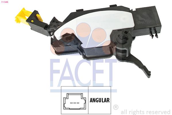 FACET 7.1345 Pedal Travel Sensor, clutch pedal