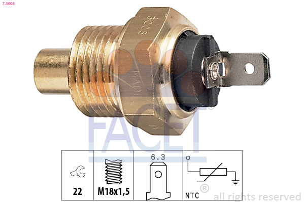 FACET 7.3008 Sonde de...