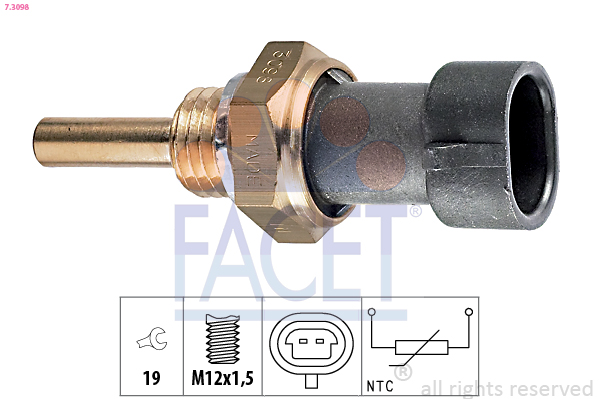 FACET 7.3098 Датчик,...