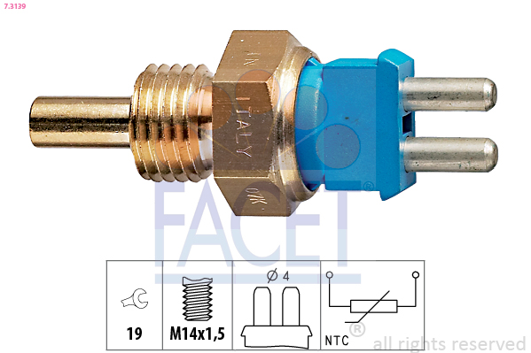 FACET 7.3139 Датчик,...