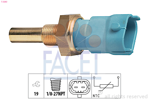 FACET 7.3263 Αισθητήρας,...