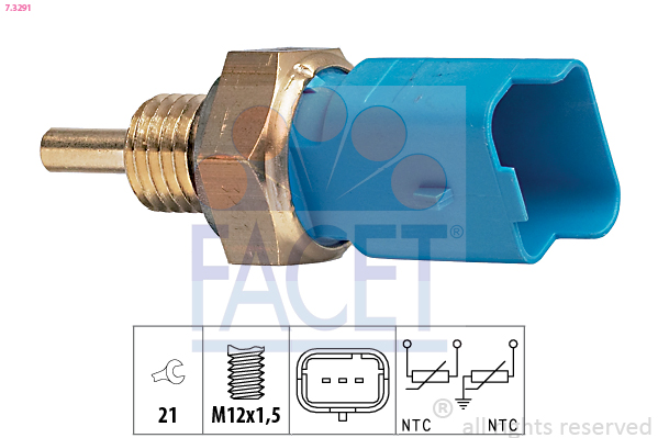 FACET 7.3291 Датчик,...